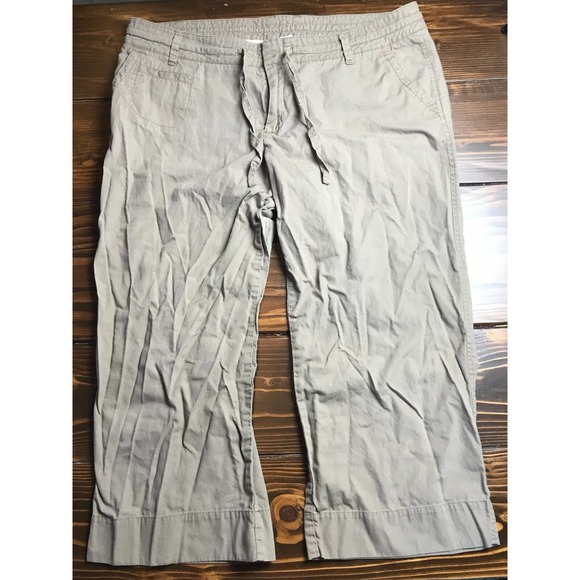 GAP Pants - Gap Pants, Women's Size 18 Tan, Cropped, Straight Leg